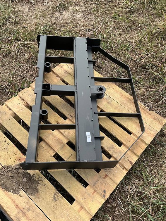 Unused Pabreak 60" Skid Steer Fork Frame Attachment with Forks