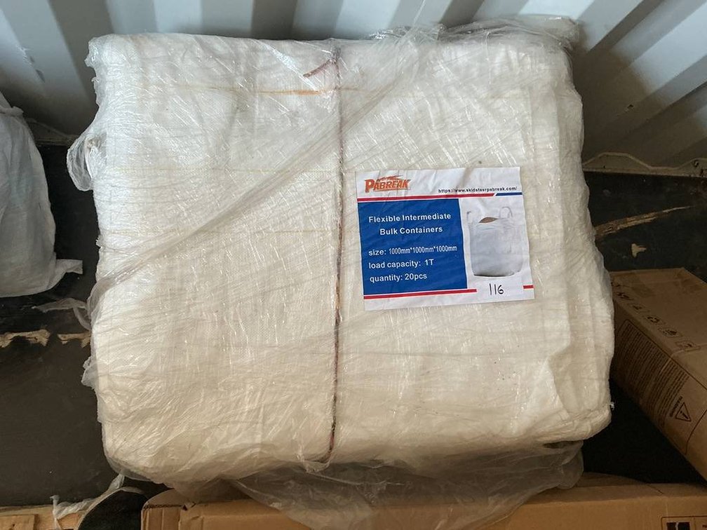 20- Unused Pabreak 1 Ton Flexible Intermediate Bulk Containers