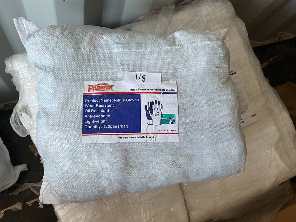 Unused Pabreak Nitrile Gloves 120 pairs