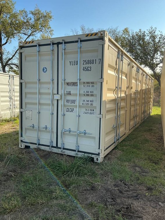 40' 5 Door High Cube One Trip Storage Container