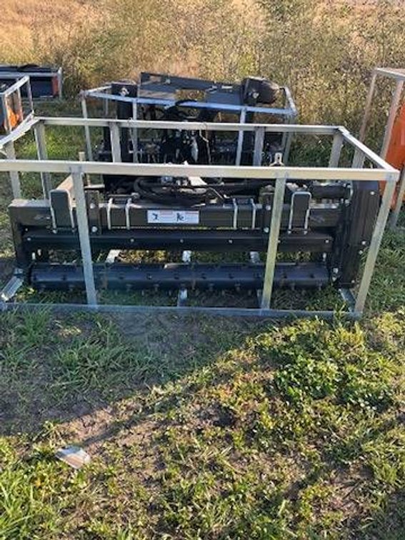 Unused ARTEER 72" Skid Steer Power Rake