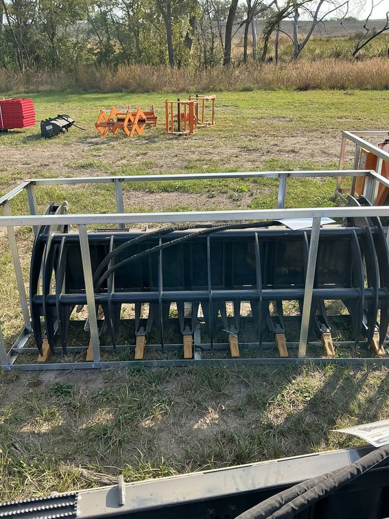 Unused ARTEER 78" Skid Steer Root Rake