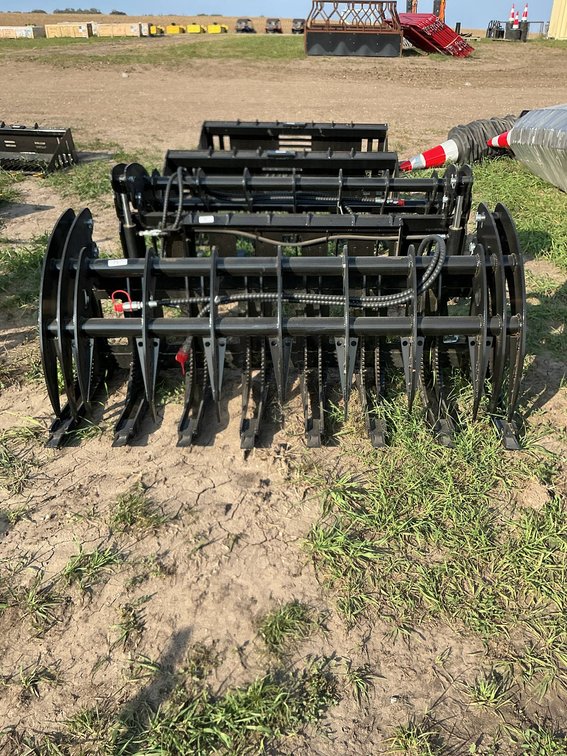 Unused Skid Steer Curved Log Grabber