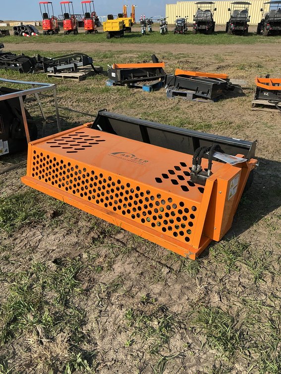 Unused ARTEER 74" Skid Steer Landscape Rock Rake