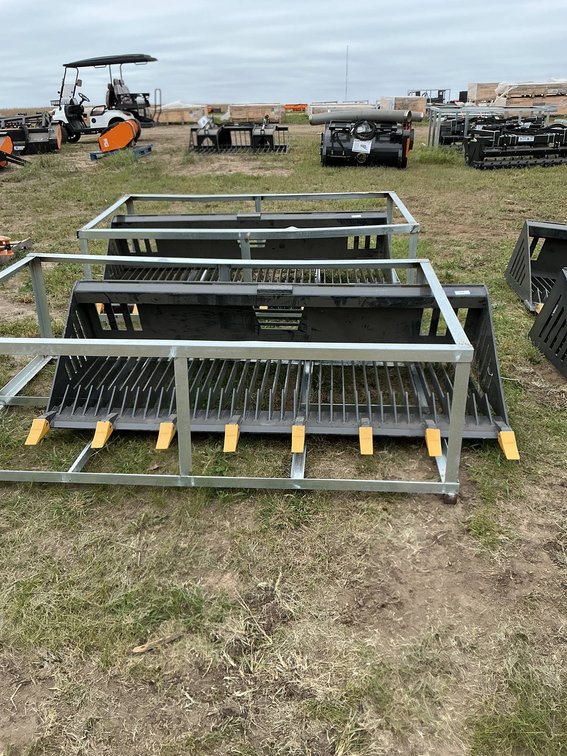 Unused Landhonor 84" Skid Steer Rock Bucket