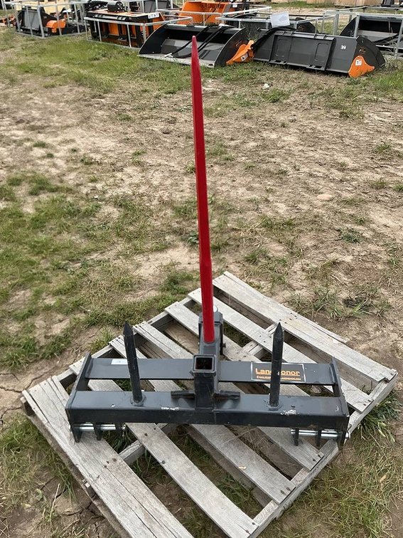 Unused Landhonor 3 PT Hitch Receiver & Bale Spears