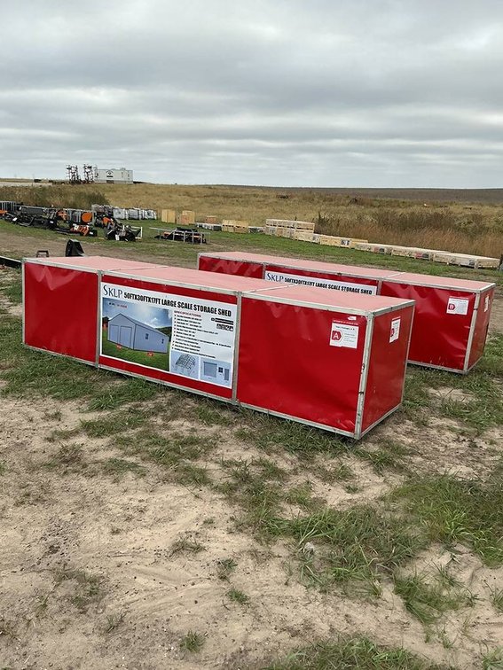 Unused SKLP 30'x50'x17' Large Scale Storage Shed