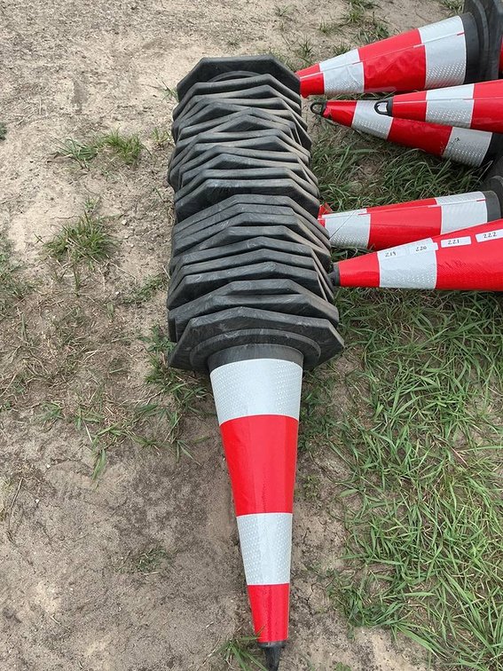 50 - Unused Traffic Cones