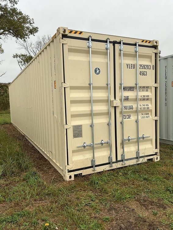 One Trip 40' 5 Door High Cube Storage Container