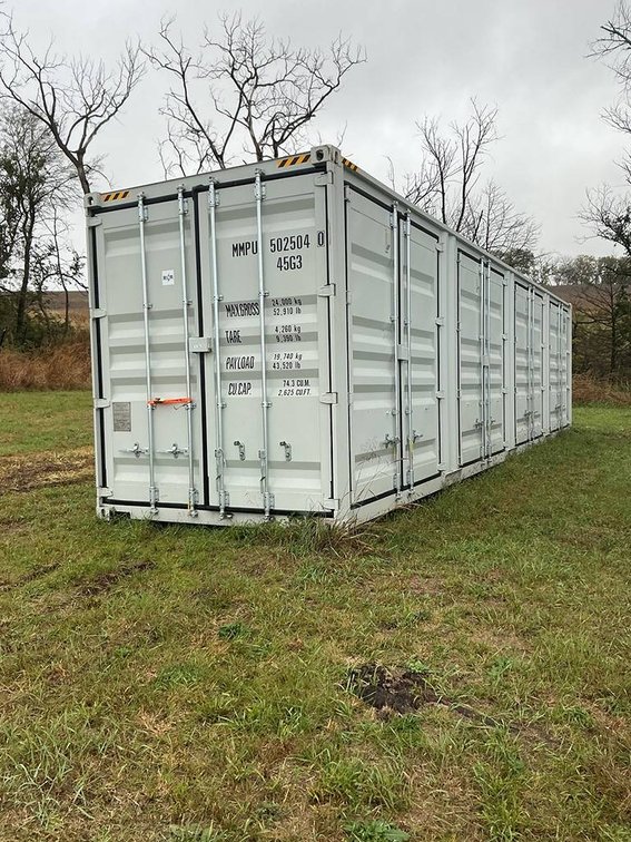 One Trip 40' 5 Door High Cube Storage Container