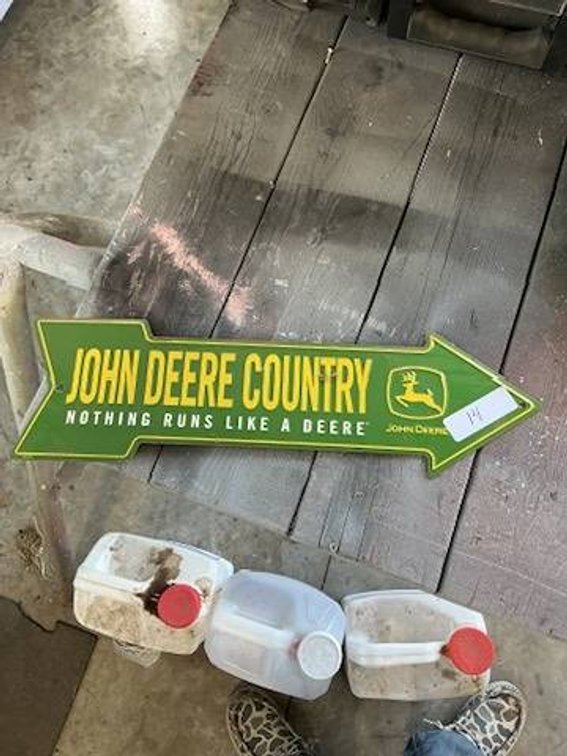John Deere Sign