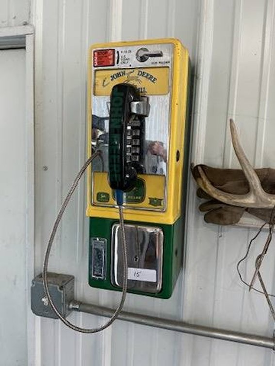 Vintage John Deere Payphone