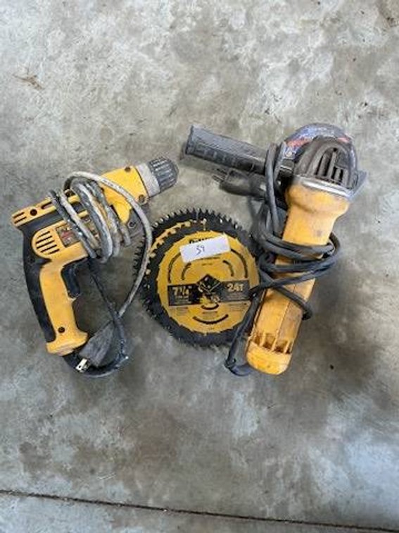 DeWalt Corded Power Tool Package