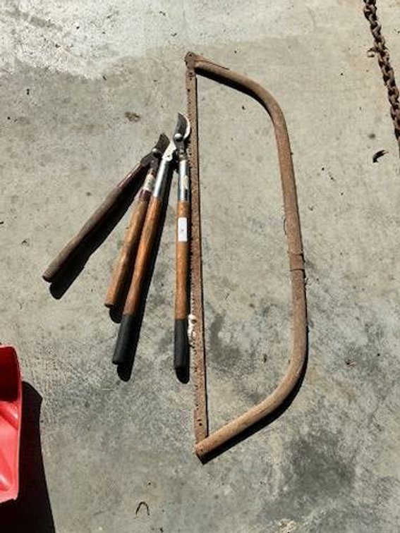2 - Lop Shearers & HandSaw