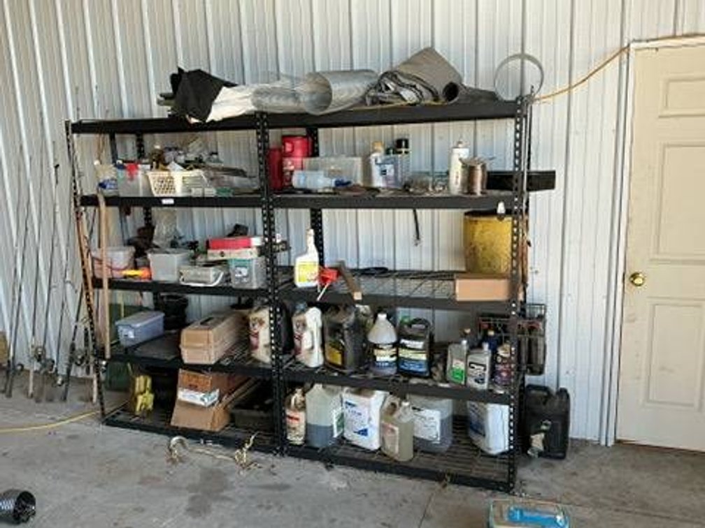 2 - Shelving Units and Contents