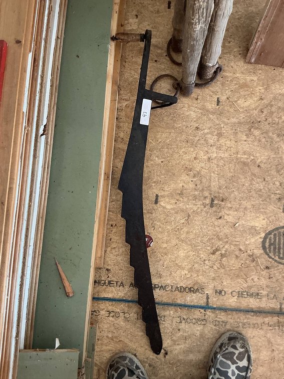 Vintage Connecticut Hay Saw