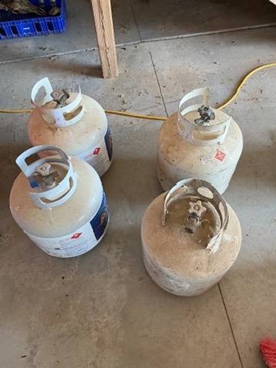 4 - Propane Tanks