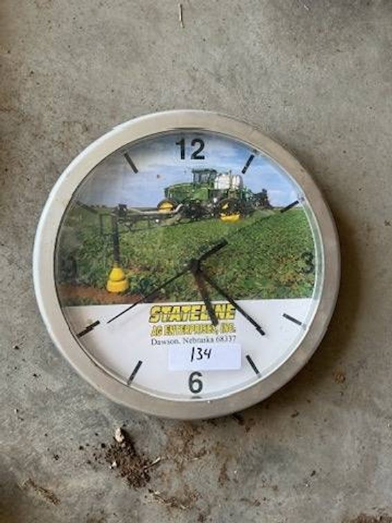 State Line Ag Clock