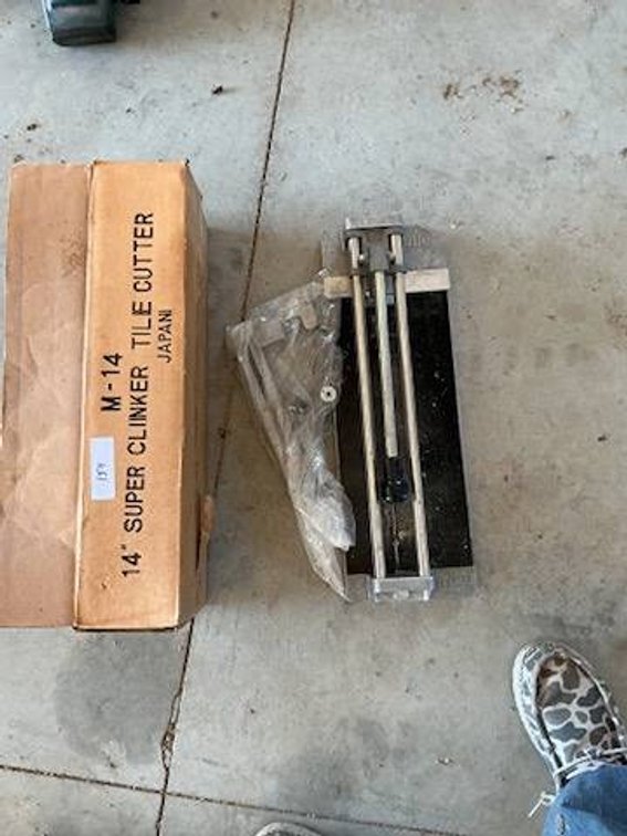 Super Clanker 14" Tile Cutter
