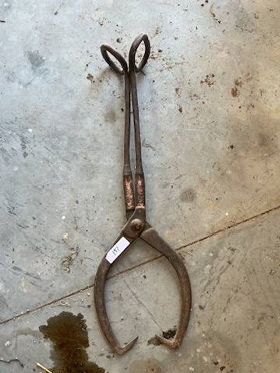 Vintage Ice Tongs