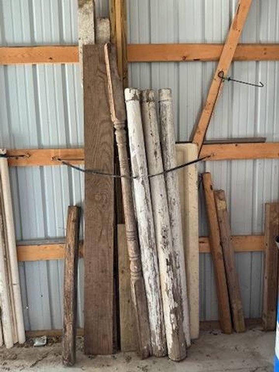Various Wood Beams & Columns