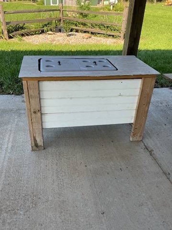 Homemade Outdoor Cooler