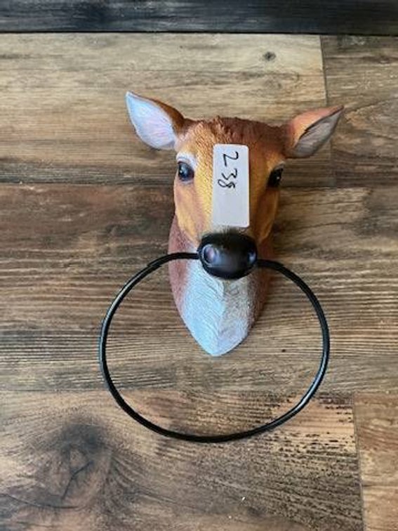 Deer Head Towel Holder