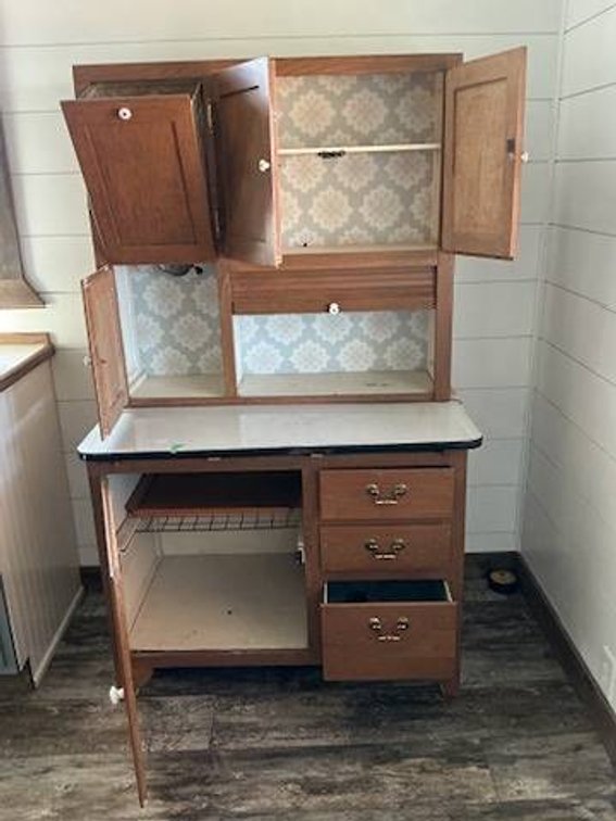 Antique Hoosier Cabinet