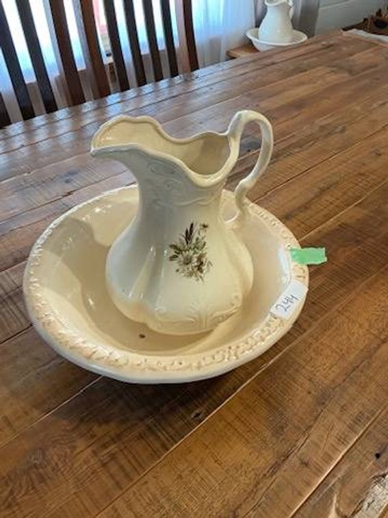 Pitcher and Bowl