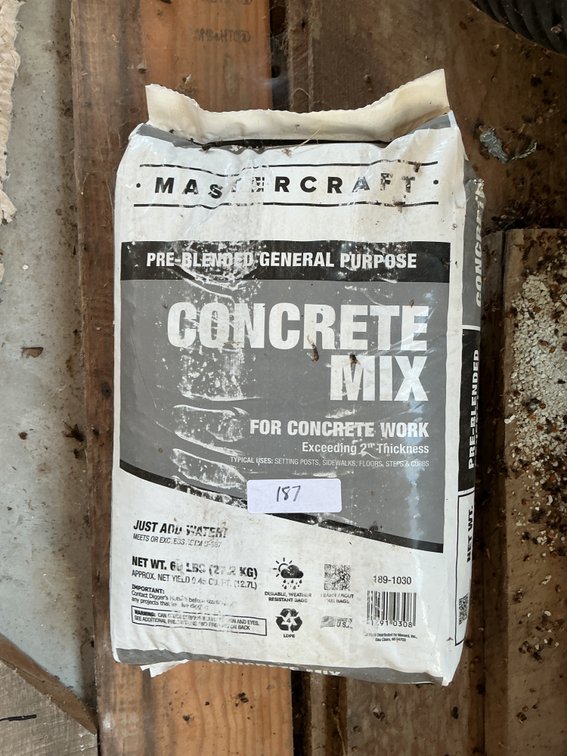 Bag of Concrete Mix