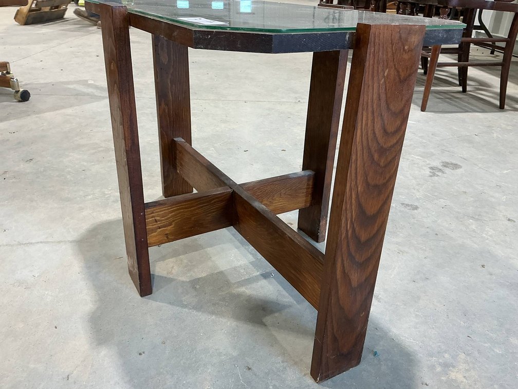 Endtable With Glass Top
