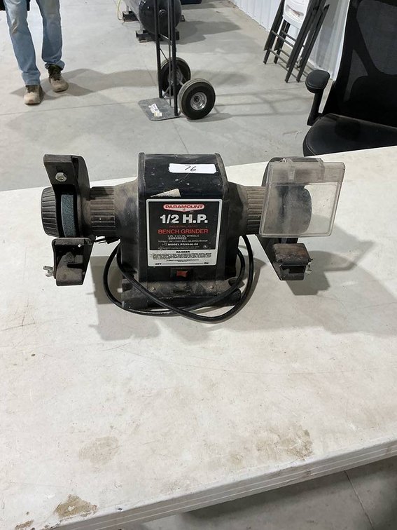 Paramount 1/2 HP Bench Grinder