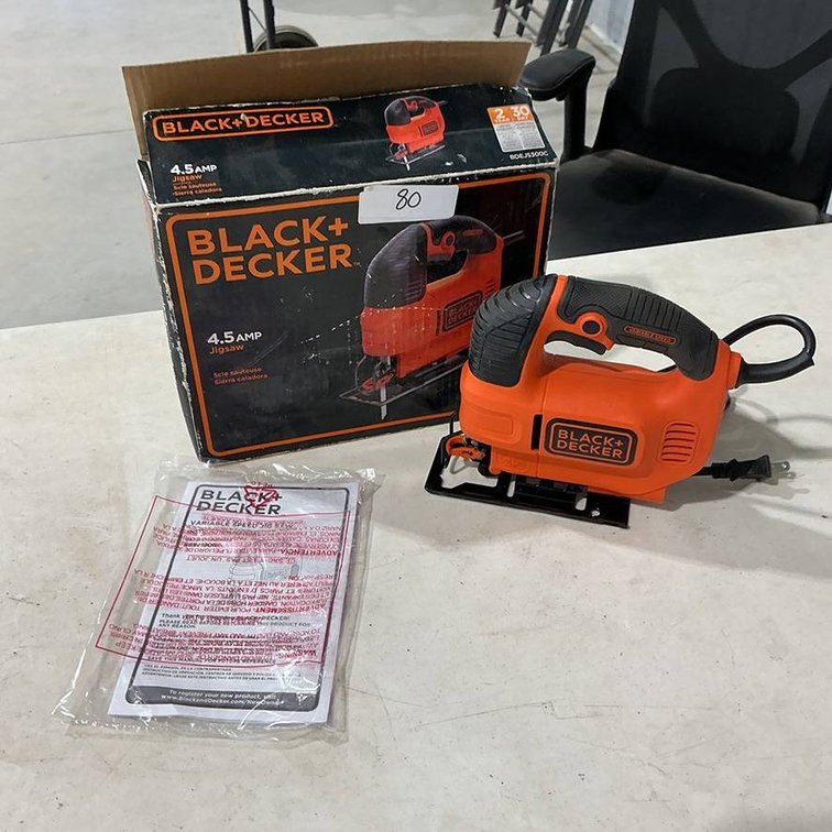 Black and Decker 4.5amp Jigsaw