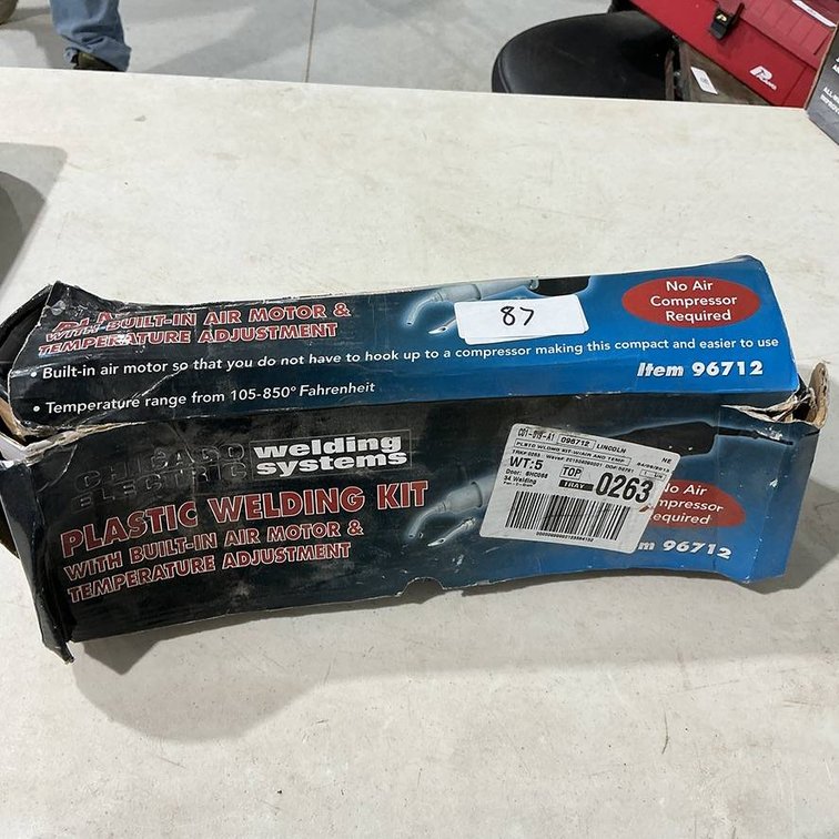 Chicago Electric Plastic Welding Kit