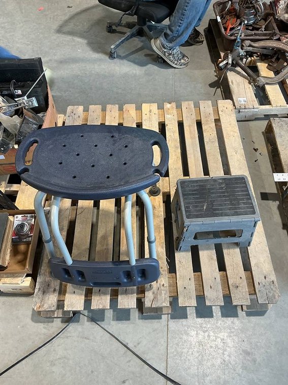 Shower Chair, and Step Stool