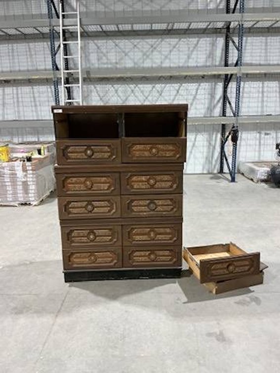 1970's Vintage Freedman Artcraft Stacking Chest of Drawers