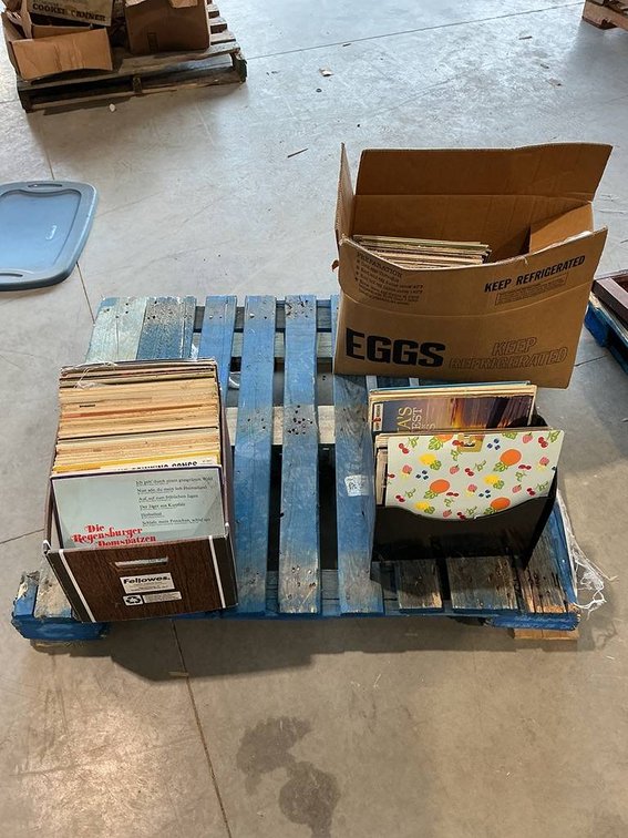 2- Boxes of Vinyl Records of Polka Bands and More