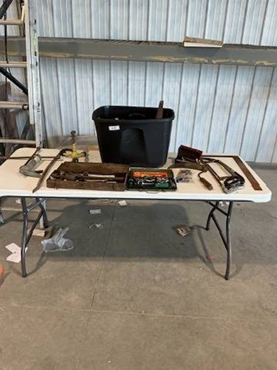 Tool Lot Featuring a Big Variety of Tools