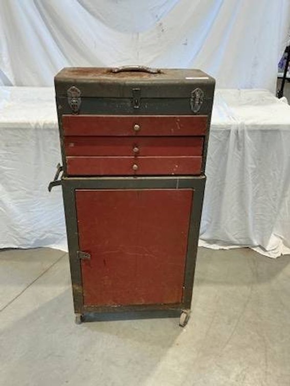 2-Tier Rolling Tool Chest