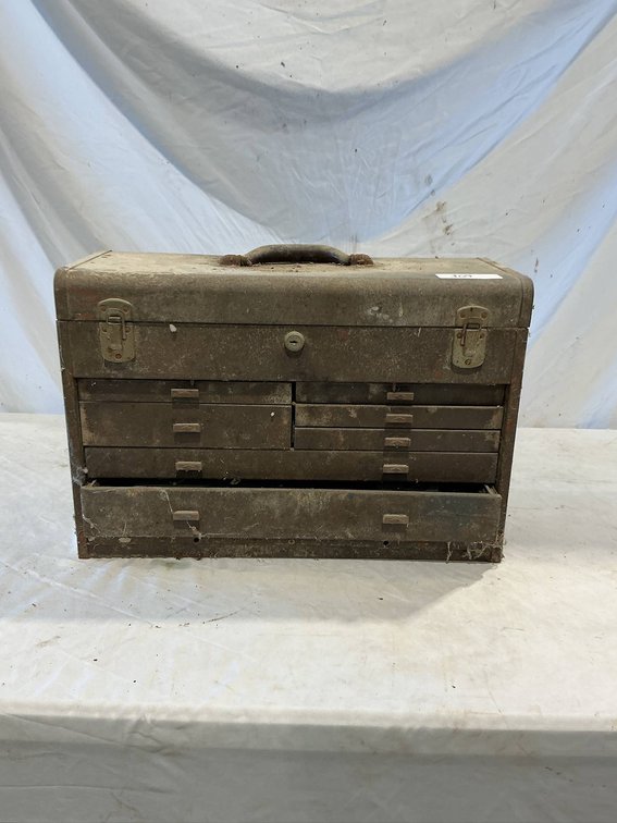 Vintage Kennedy Metal Tool Box
