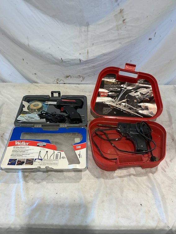 Wen Soldering Gun, and a Weller Soldering Gun Kit