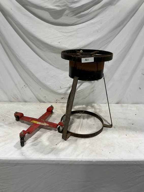 Bucket Trolley, and a Propane Burner Stand