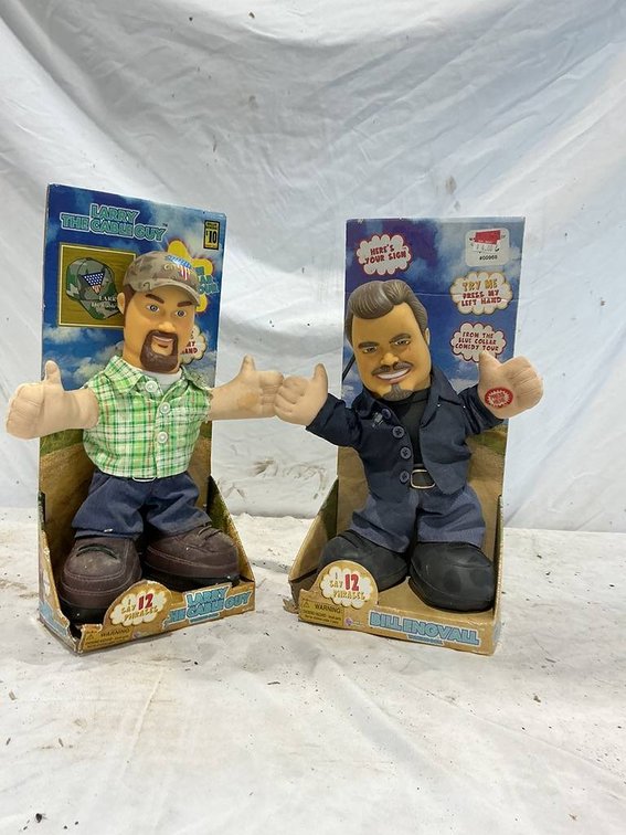 2- New Adventures Talking Dolls Featuring Bill Engvall and Larry The Cable Guy