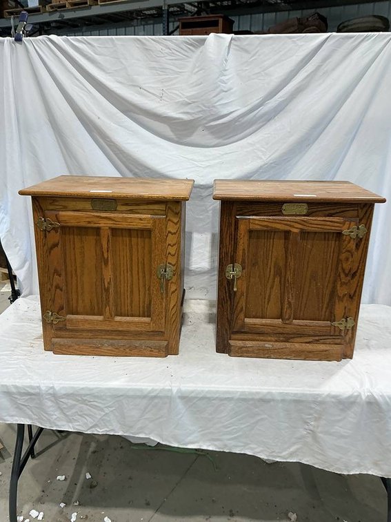 2-End Tables by White Clad