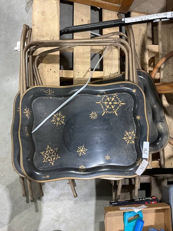 Set of 4 Dinner Trays