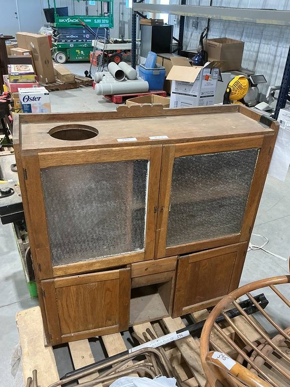 Vintage Wooden Kitchen Cabinet