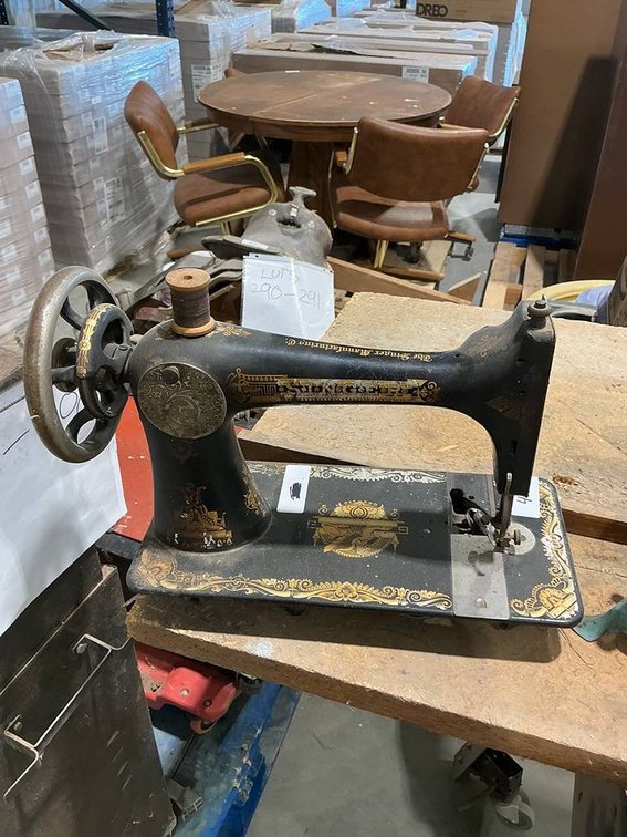 Singer Sewing Machine,along with small sewing machine