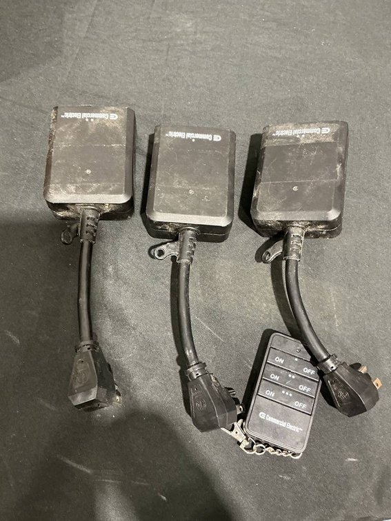 Commercial Electric Plug in Sockets with remote turn off