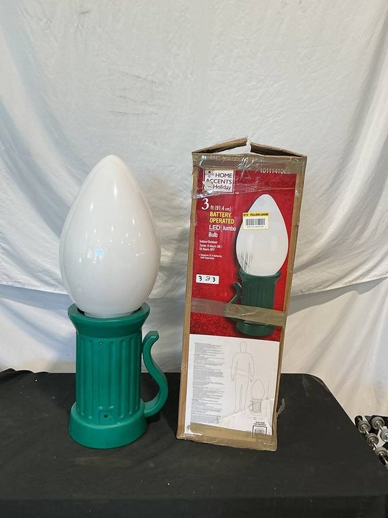 Home Accents Holiday Jumbo Bulb Decoration