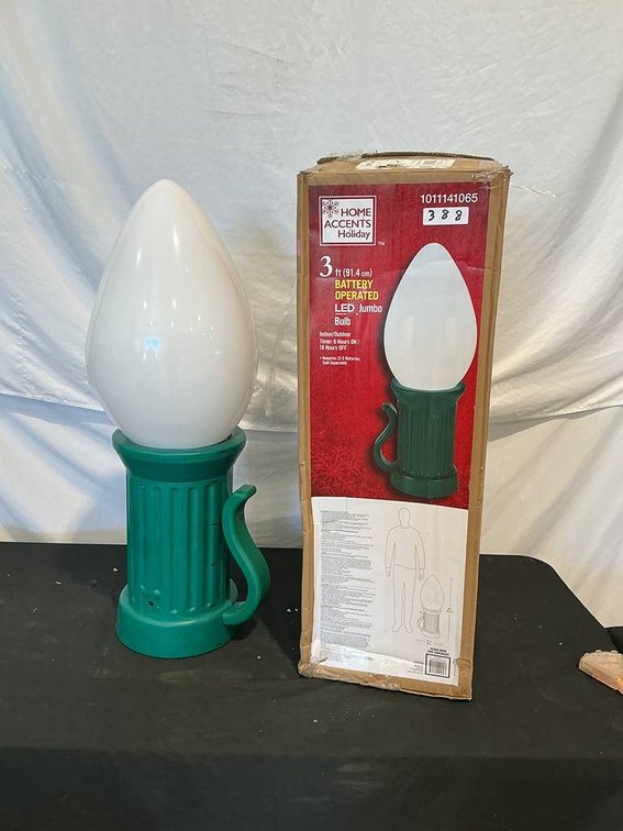 Home Accents Holiday Jumbo Bulb Decoration